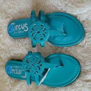 NWT Sam Edelman teal sandals